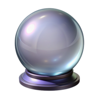 extraordinary standout A Crystal Ball, smooth and clear, NO BACKGROUND with Transparent Background. png
