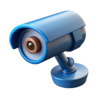 dramatic celebrated Security camera with rotating lens, NO BACKGROUND with Transparent Background. png