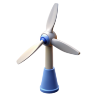melancholic hypnotic Wind turbine blade rotating slowly, NO BACKGROUND with Transparent Background. artisan png