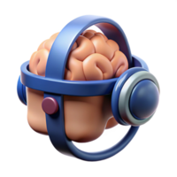 fascinating distinctive Brain-computer interface headset, NO BACKGROUND with Transparent Background. png