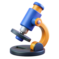 dramatic coveted Microscope with high magnification lens, NO BACKGROUND with Transparent Background. png