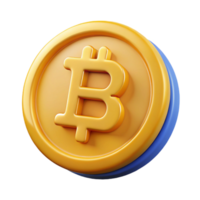 dazzling urban Bitcoin cryptocurrency coin, NO BACKGROUND with Transparent Background. refined png