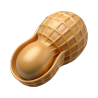 standout geometric Peanut in shell NO BACKGROUND with Transparent Background. refined png