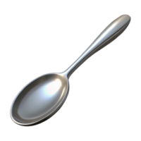 distinctive bohemian A single, silver spoon, polished, NO BACKGROUND with Transparent Background. exclusive png