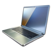 picturesque organic A sleek, silver laptop computer, closed. NO BACKGROUND with Transparent Background. elite png