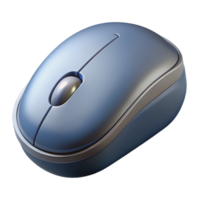 dramatic immaculate A single computer mouse, ergonomic design. NO BACKGROUND with Transparent Background. detailed png
