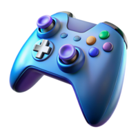 exquisite reflective urban A gaming controller, Xbox style. NO BACKGROUND with Transparent Background. crisp png