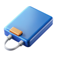 iconic baroque An external hard drive, portable. NO BACKGROUND with Transparent Background. masterfully captured png