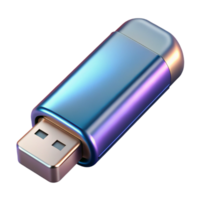 radiant traditional A USB flash drive, metallic casing. NO BACKGROUND with Transparent Background. original png