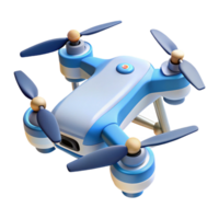sought-after tropical A drone, quadcopter design. NO BACKGROUND with Transparent Background. professional png