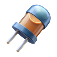 peaceful enchanting A diode, electronic component. NO BACKGROUND with Transparent Background. genuine png