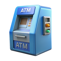 intense enchanting An ATM, automated teller machine. NO BACKGROUND with Transparent Background. authentic png