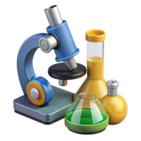 harmonious breathtaking A microscope, laboratory equipment. NO BACKGROUND with Transparent Background. original png