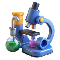 picturesque renaissance A microscope, laboratory equipment. NO BACKGROUND with Transparent Background. top-tier png