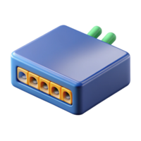 striking ethereal baroque A network switch, Ethernet ports. NO BACKGROUND with Transparent Background. elite png