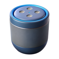 ethereal enchanting A smart speaker, voice assistant device. NO BACKGROUND with Transparent Background. refined png