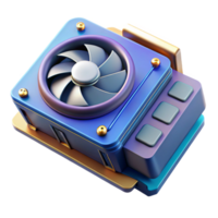 fascinating unparalleled A graphics card, computer component. NO BACKGROUND with Transparent Background. png