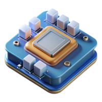 beautiful passionate minimalist A motherboard, computer component. NO BACKGROUND with Transparent Background. premium png