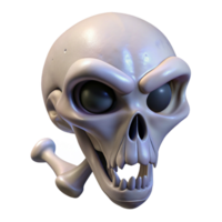 peaceful alluring Alien skull, bone-like structure, strange shape, otherworldly details. NO BACKGROUND with Transparent Background. luxury png