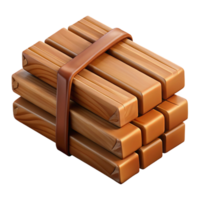picturesque celebrated Bundle of wooden planks NO BACKGROUND with Transparent Background. png