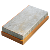 coveted bohemian Countertop slab NO BACKGROUND with Transparent Background. premium png