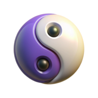 spectacular quintessential Yin Yang symbol, Taoism, balance, NO BACKGROUND with Transparent Background. png