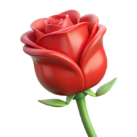 inspired rustic Single red rose bud NO BACKGROUND with Transparent Background. gallery standard png