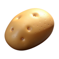 magnificent avant-garde Potato NO BACKGROUND with Transparent Background. flawless png