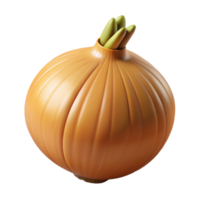 distinctive elegant Onion NO BACKGROUND with Transparent Background. expertly shot png