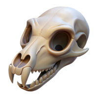 harmonious sumptuous Animal skull NO BACKGROUND with Transparent Background. sharp png