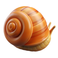 exquisite elegant Snail shell NO BACKGROUND with Transparent Background. masterfully captured png