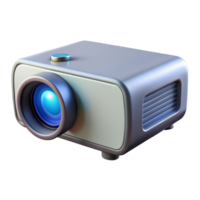 magnificent timeless A projector, lens visible. NO BACKGROUND with Transparent Background. png