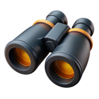 stunning timeless A pair of binoculars, black. NO BACKGROUND with Transparent Background. png
