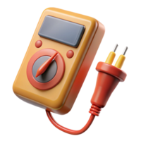 tranquil magnificent A multimeter, with probes attached. NO BACKGROUND with Transparent Background. gallery standard png