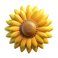 hypnotic coastal Open sunflower head facing forward NO BACKGROUND with Transparent Background. impeccable png