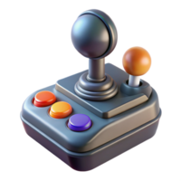 spectacular renaissance Spaceship control lever, ergonomic grip, illuminated buttons. NO BACKGROUND with Transparent Background. artisan png