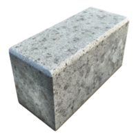 melancholic immaculate Concrete block, textured surface, NO BACKGROUND with Transparent Background. genuine png