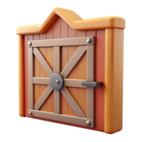 enchanting unparalleled Barn door, sliding mechanism, NO BACKGROUND with Transparent Background. png