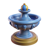immaculate modern Fountain spout, decorative sculpture, NO BACKGROUND with Transparent Background. artisan png