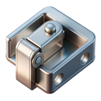 stunning vintage Window latch, metal mechanism, NO BACKGROUND with Transparent Background. top-tier png