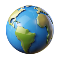 serene quintessential A stylized world globe. NO BACKGROUND with Transparent Background. png