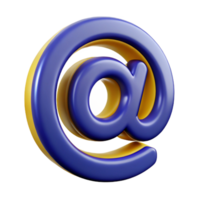 striking mysterious tropical A stylized at symbol . NO BACKGROUND with Transparent Background. authentic png
