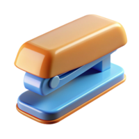 glorious reflective impressionist A stylized stapler. NO BACKGROUND with Transparent Background. original png