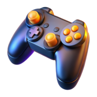 wonderful industrial A gaming controller with illuminated buttons. NO BACKGROUND with Transparent Background. exclusive png