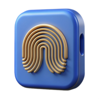 glorious renaissance A fingerprint scanner. NO BACKGROUND with Transparent Background. original png