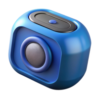 radiant energetic coastal A Bluetooth speaker. NO BACKGROUND with Transparent Background. high resolution png
