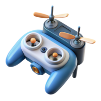 breathtaking rare A drone remote control. NO BACKGROUND with Transparent Background. png