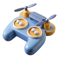 striking classic A drone remote control. NO BACKGROUND with Transparent Background. genuine png
