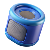 melancholic dazzling A Bluetooth speaker. NO BACKGROUND with Transparent Background. handcrafted png