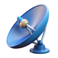 whimsical glorious A satellite dish. NO BACKGROUND with Transparent Background. masterfully captured png